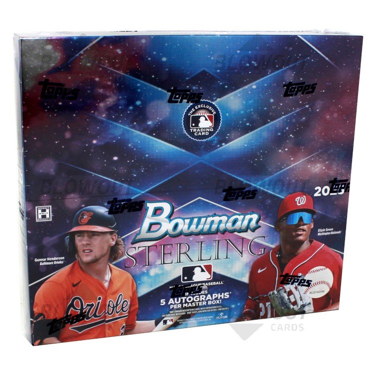 2023 Bowman Sterling Hobby Box Charm City Collectibles