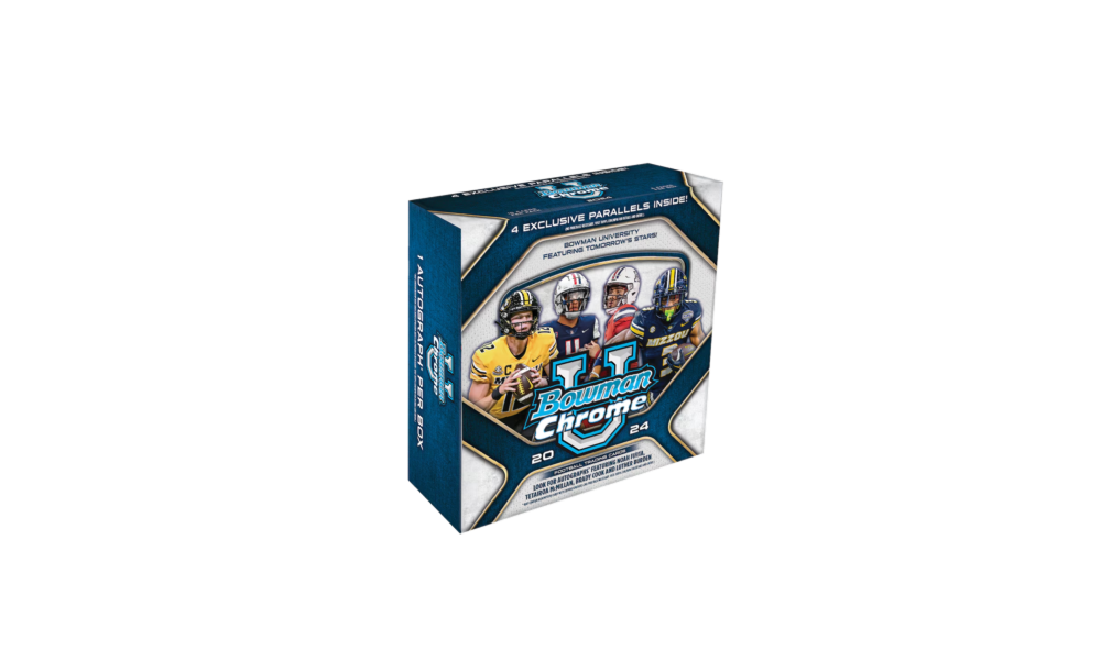 2024 Bowman University Chrome Football Monster Box