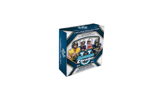 2024 Bowman University Chrome Football Monster Box